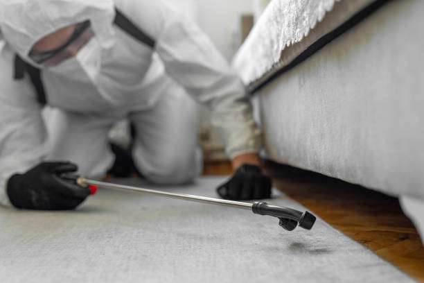 Professional Mosquito Control technician working in Tye, TX